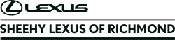 FLEXUS logo with the words “Sheehy Lexus of Richmond,” a car dealership sign.