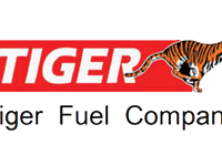 The Tiger Fuel Company logo: a red badge with &ldquo;TIGER&rdquo; and a striped tiger over the words &ldquo;Tiger Fuel Company.&rdquo;